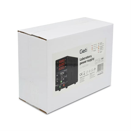 Fonte de alimentação GETI GLPS3010H 0–30 V / 0–10 A