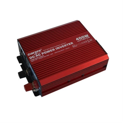 Inversor de onda sinusoidal pura CARSPA 12V/230V 400W com USB