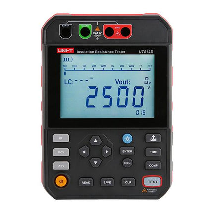 Medidor de Resistência de Isolamento UNI-T UT512D