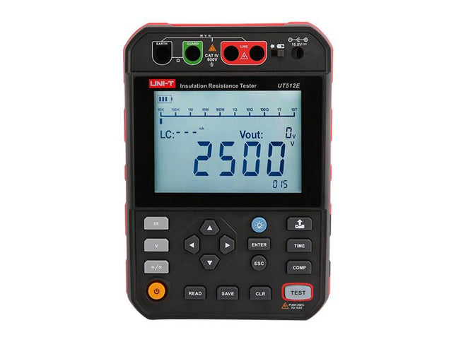 Medidor de Resistência de Isolamento UNI-T UT512E