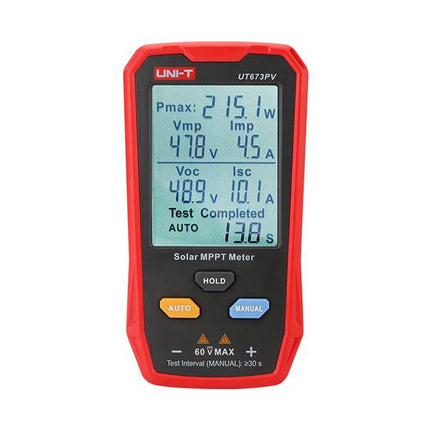 UNI-T UT673PV Testador de Painéis Fotovoltaicos