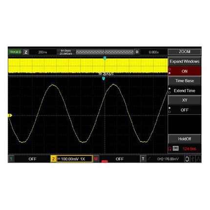 Osciloscópio UNI-T UTD2052CL+