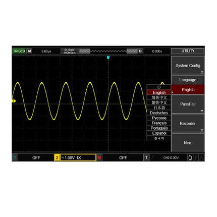 Osciloscópio UNI-T UTD2102CEX+