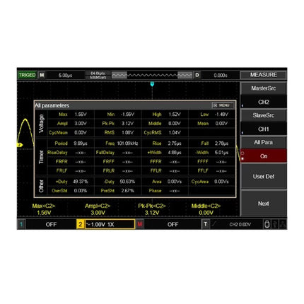 Osciloscópio UNI-T UTD2102CEX+