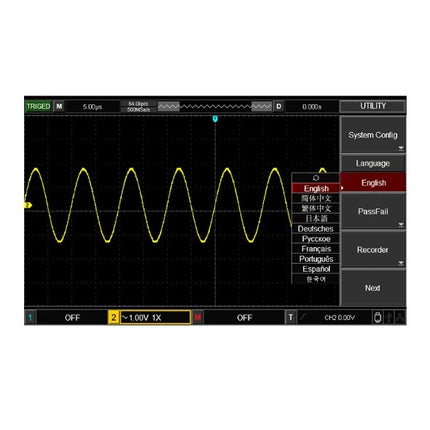 Osciloscópio UNI-T UTD2202CEX+