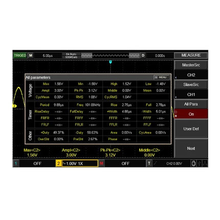 Osciloscópio UNI-T UTD2202CEX+