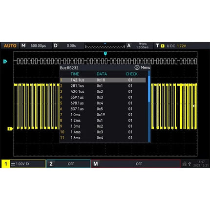Osciloscópio UNI-T UPO1102