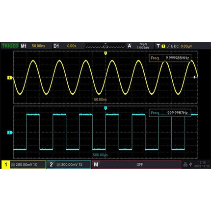 Osciloscópio UNI-T UPO1202