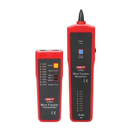 Testador de Cabos UTP UNI-T UT682 (RJ45)