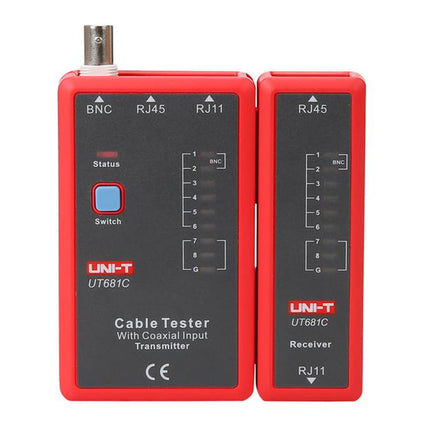 UNI-T UT681C Testador de Cabos (RJ45, RJ11, BNC)