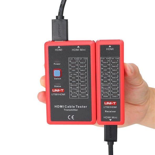 Testador de Cabos HDMI UNI-T UT681