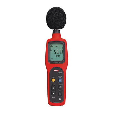 Registo de dados do medidor de nível sonoro UNI-T UT352