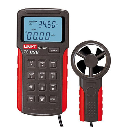 UNI-T UT362 Anemómetro USB