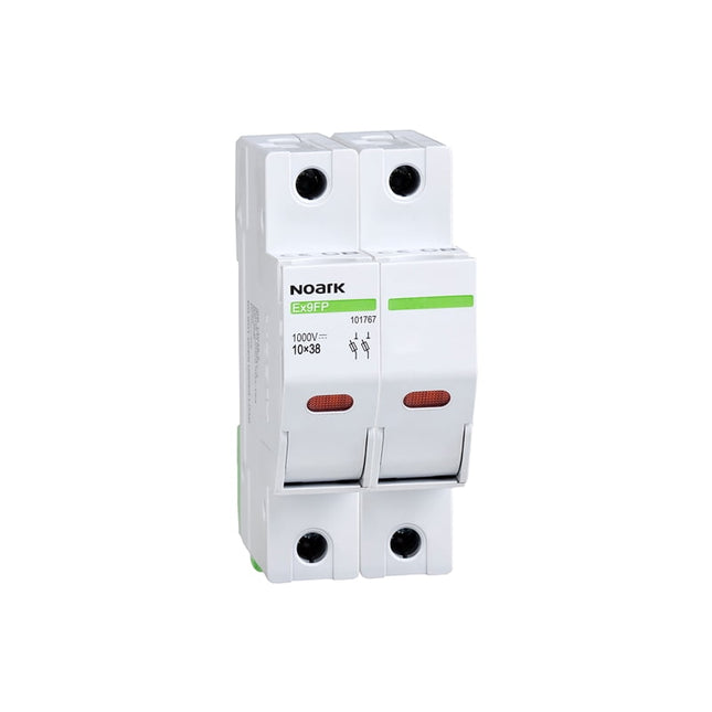 Bloco de fusíveis fotovoltaico modular, 10x38, 2 polos, 32A, Noark
