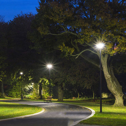 Poste de iluminação, alumínio, 3 metros