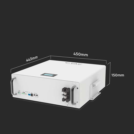Bateria fotovoltaica LiFePo4 5.12kWh VT-48100-W, V-TAC