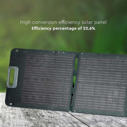 Painel Solar Fotovoltaico Dobrável de 120W para Bateria Portátil