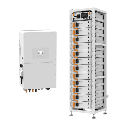 Inversor DEYE 50kW + Armazenamento Oliter HV de 61.44kWh, V-TAC