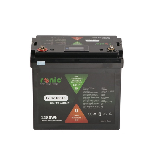 Bateria LiFePo4 12,8 V 100 Ah