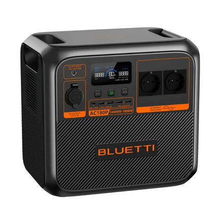 Estação de energia portátil Bluetti 1800W, carregamento solar ou de rede