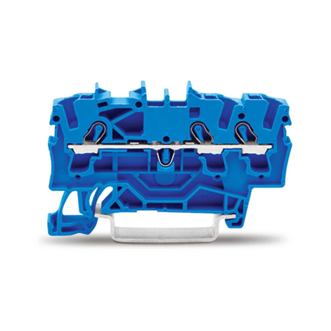 WAGO Topjob 2002-1304 Bloco terminal de 3 condutores, 24A, 0,25 mm² – 2,5 mm²