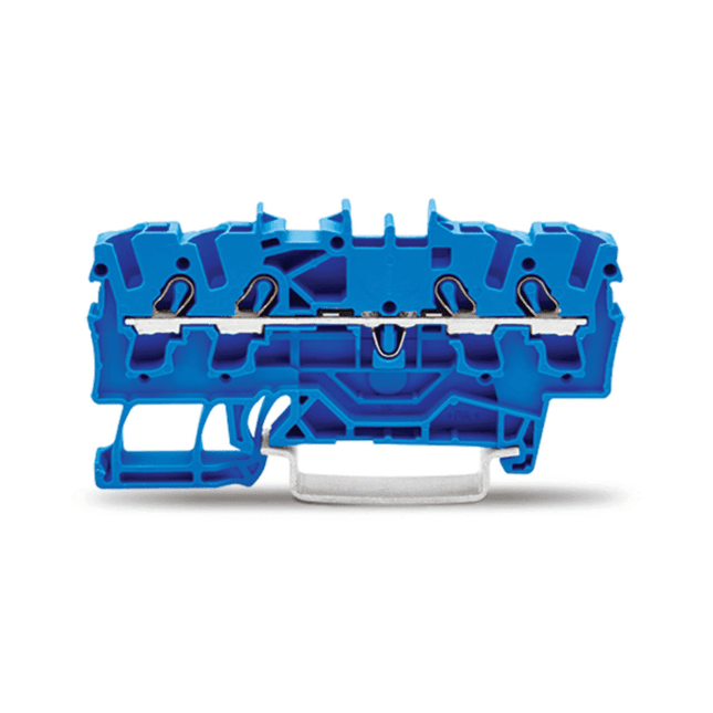 Bloco de terminais WAGO Topjob 2002-1404 com 4 condutores, 24A, 0,25 mm² – 2,5 mm²