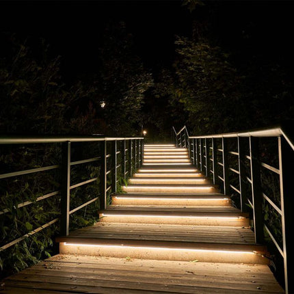 Fita LED Solar IP67, Controlo Remoto, 3000K