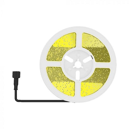 Fita LED Solar IP67, Controlo Remoto, 3000K