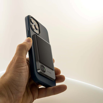 Power bank portátil, carregamento sem fios, magnético, 5000 mAh, V-Tac
