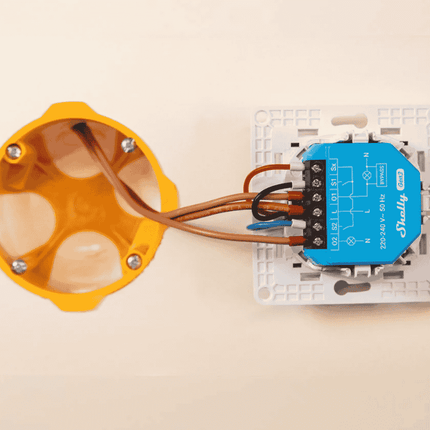 Shelly 2L Gen3, Smart Relay for Zero-Crossing-Free Lighting, Wi-Fi, 200W