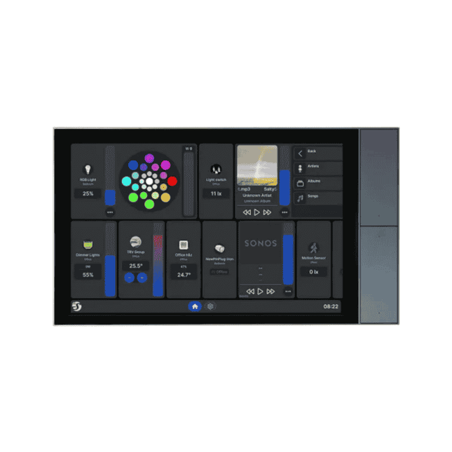 Shelly Wall Display XL, 10.1” Smart Home Panel, Black