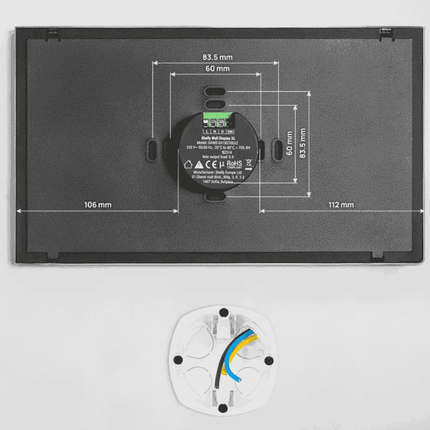 Shelly Wall Display XL, 10.1” Smart Home Panel, Grey