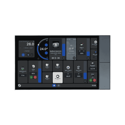 Shelly Wall Display XL, 10.1” Smart Home Panel, Black