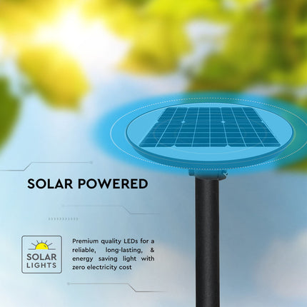 Luz solar LED 1500 lm, comando, sensor de movimento, 6400K