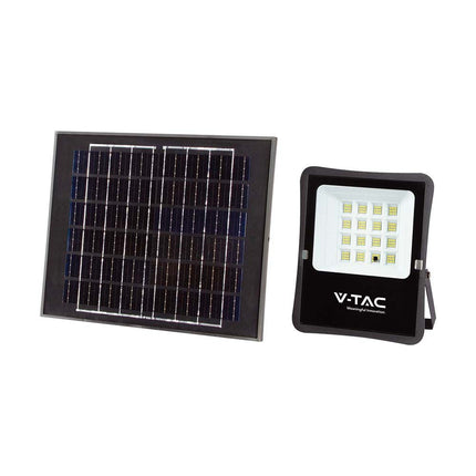 Projetor Solar LED 1200lm, Controlo Remoto, Temperatura da Cor 6400K