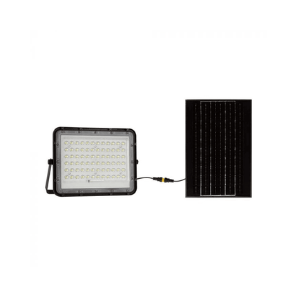 Projetor Solar LED 1200lm, Controlo Remoto, Temperatura de Cor 4000K