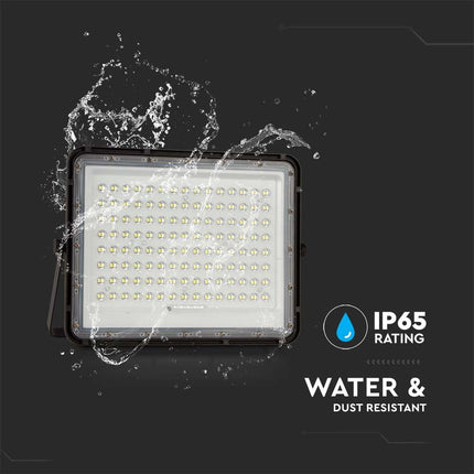 Holofote LED Solar 1800lm, Controlo Remoto, Temperatura de Cor 6400K