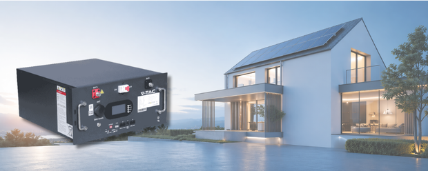 <h2>Bateria Solar V-TAC </h2><h2>9.6kWh</h2>