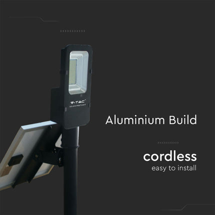 Candeeiro de rua solar LED 4000 lm, 6000 K