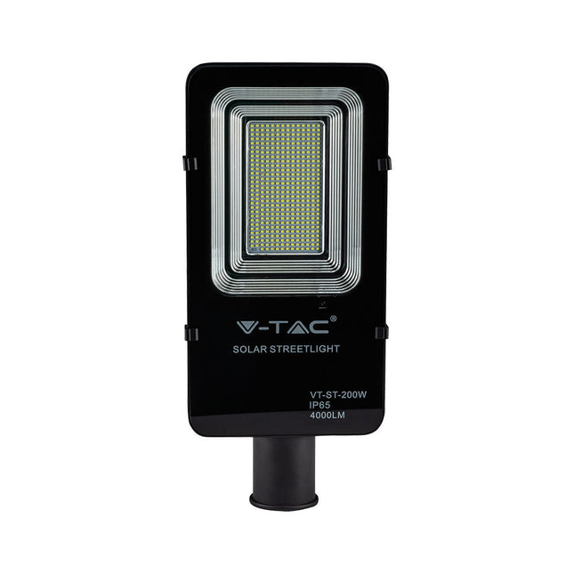 Candeeiro de rua solar LED 4000 lm, 6000 K