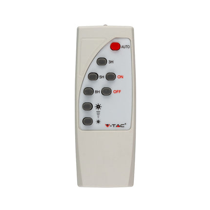 Candeeiro de rua solar LED 4000 lm, 6000 K