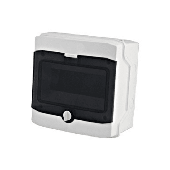 Caixa de fusíveis para exterior, IP65, monocelular, 8UH, Schrack