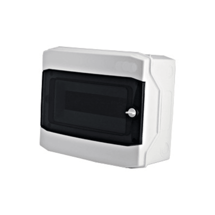 Painel de fusíveis para exterior, IP65, fila única, 12U, Schrack
