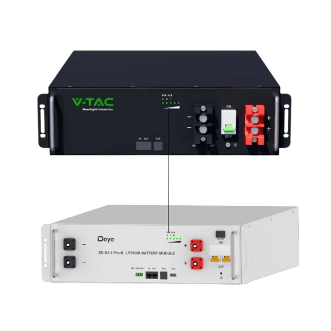 Bateria LiFePo4 5.12kWh VT-51201-B V-TAC