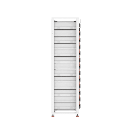 Bateria de LiFePO4 de alta tensão, 61,44 kWh, FLH48100UG2, Felicity Solar