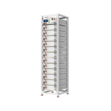 Bateria de LiFePO4 de alta tensão, 61,44 kWh, FLH48100UG2, Felicity Solar