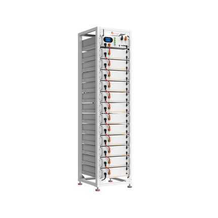 Bateria de LiFePO4 de alta tensão, 61,44 kWh, FLH48100UG2, Felicity Solar