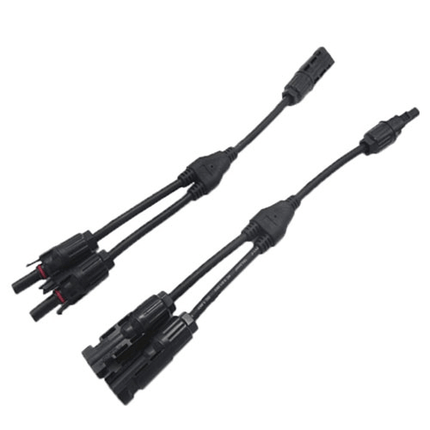 Conector em Y com cabo, MC4 2 em 1 paralelo, 1000V, IP67