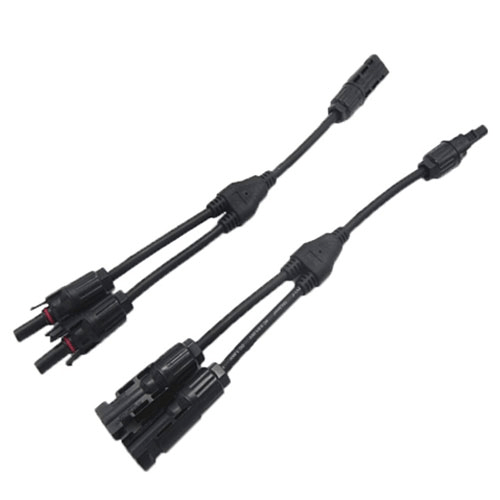 Conector em Y com cabo, MC4 2 em 1 paralelo, 1000V, IP67