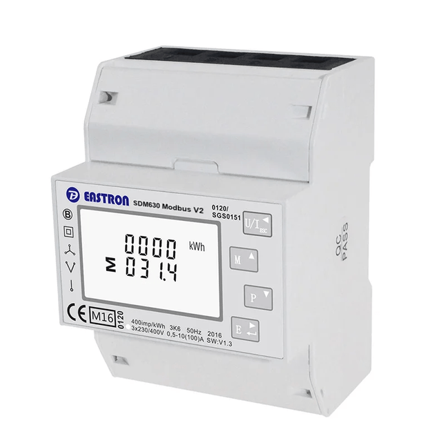 Medidor Inteligente Trifásico DEYE SDM630 com Modbus P3, EASTRON